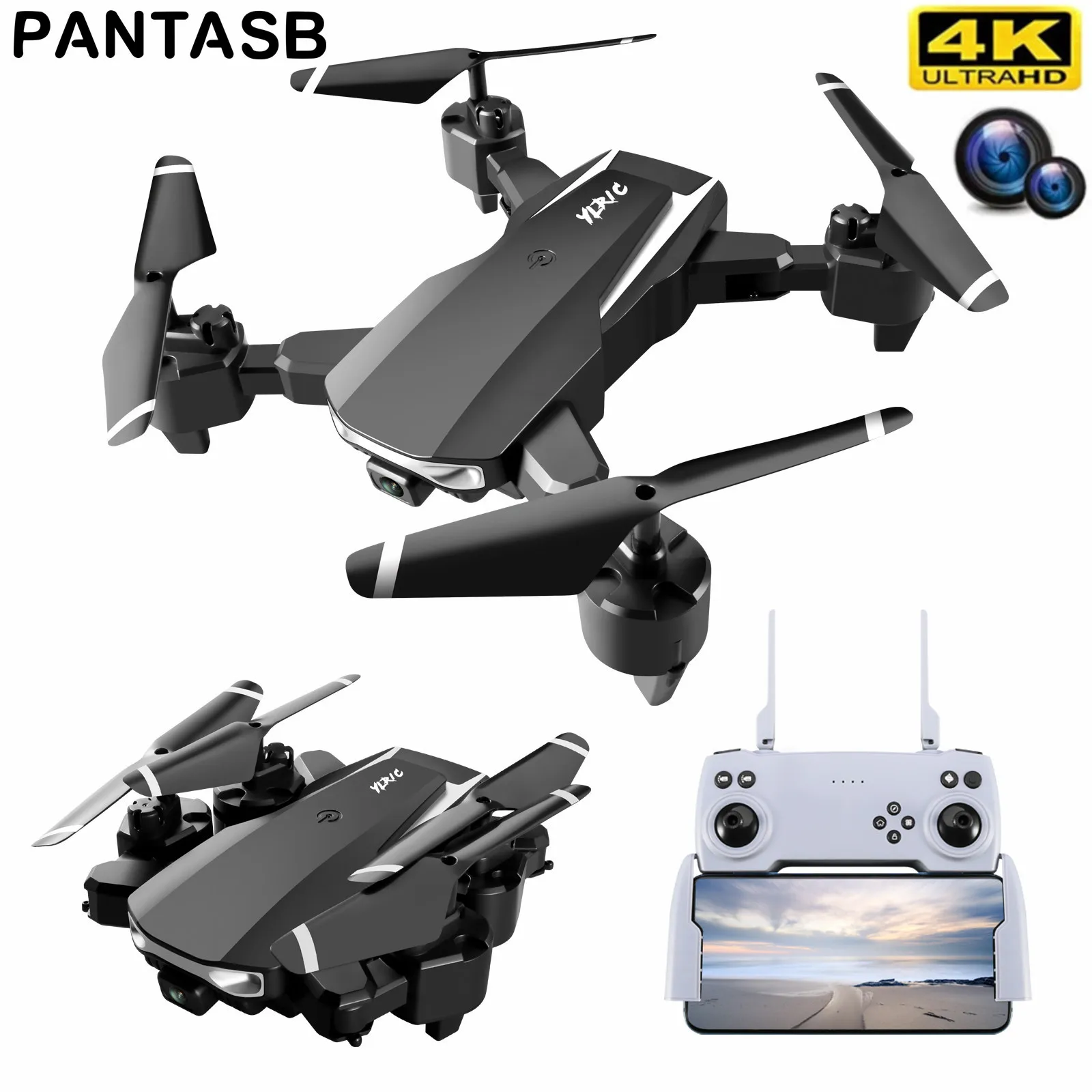 

S90 RC WIFI FPV Drone 4DRC 4K Professional HD Wide Angle Cameras Height Keep Helicopter Toys Altitude Hold Durable RC Quadcopter