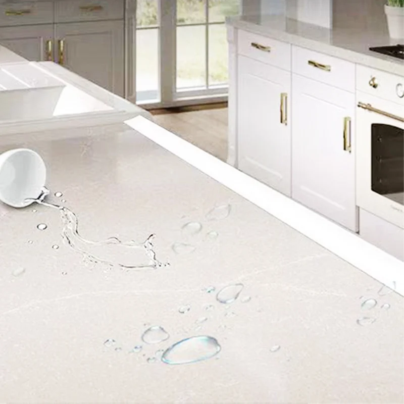 1M Bathroom Water Stopper Strip Dry Wet Separation Bendable For Kitchen Use Countertop Retaining Shower Dam Flood Barrier