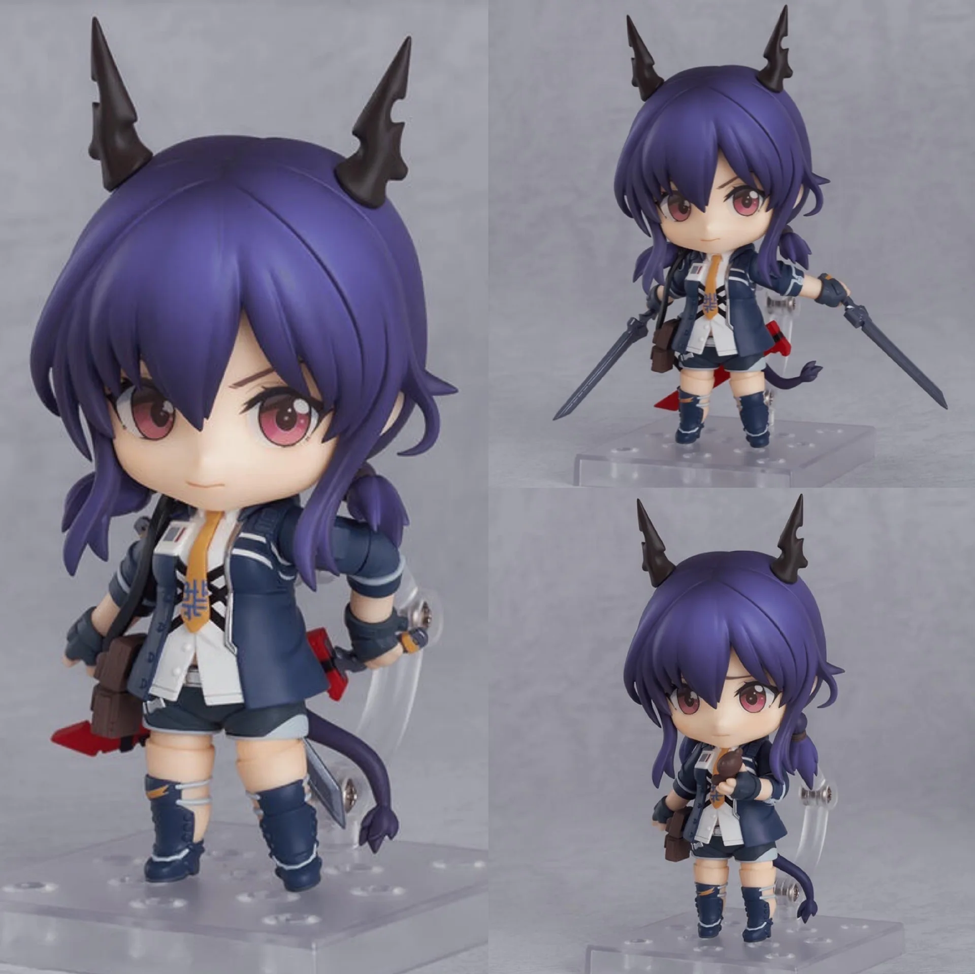 2023 10cm Arknights #1422 Chen Character Action Figure Collection Toys Christmas Gift Doll With Box