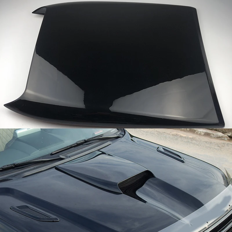 

For Land Cruiser 2016 2017 2018 2019 Hood Vent Pair Vents Air intake Scoop Bonnet Louvers Spoiler Trim