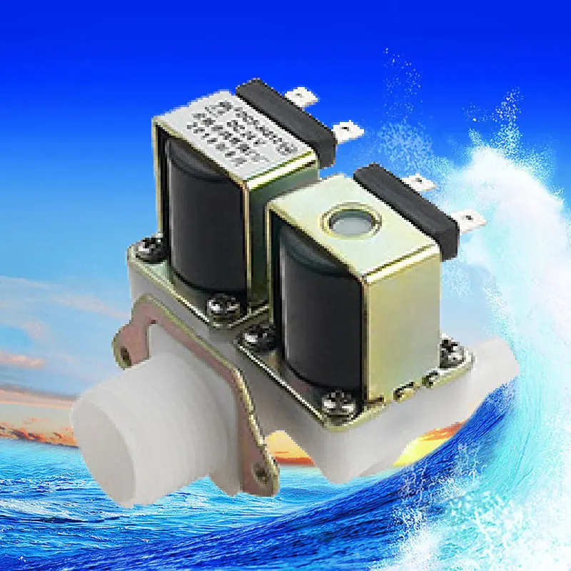Coffee Maker and Water Dispenser, Single-inlet, Double-outlet Solenoid Valve, DC 24V 12V 220V