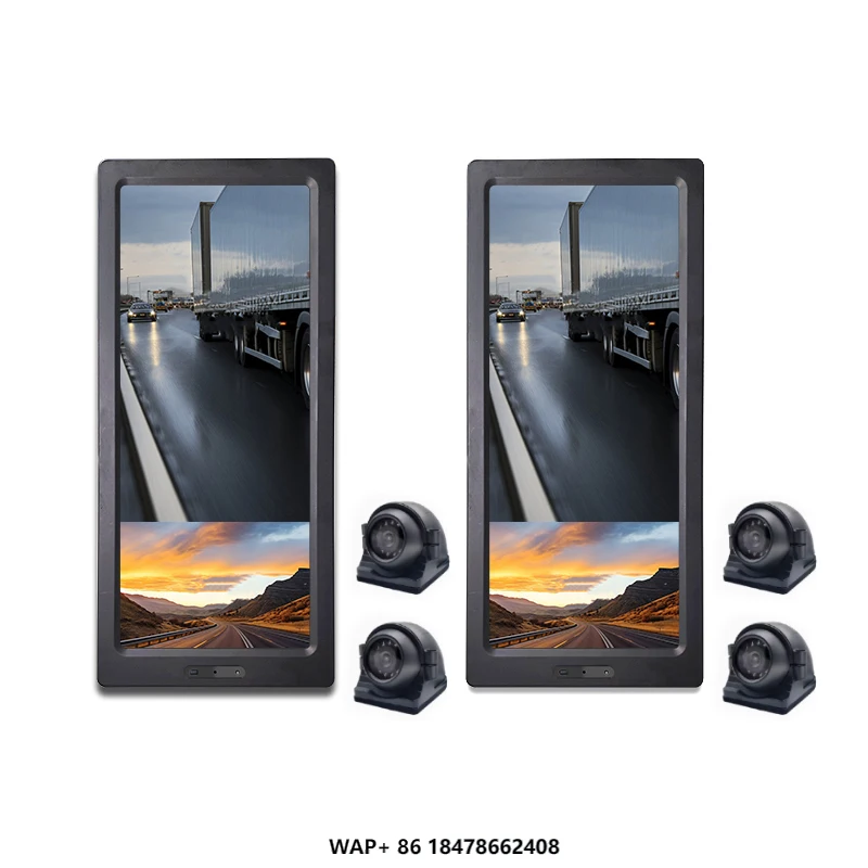 

12.3 Inch Electronic Interior Installation Rear View Side Mirror System MDVR Vehicle Reversing Aid System BSD