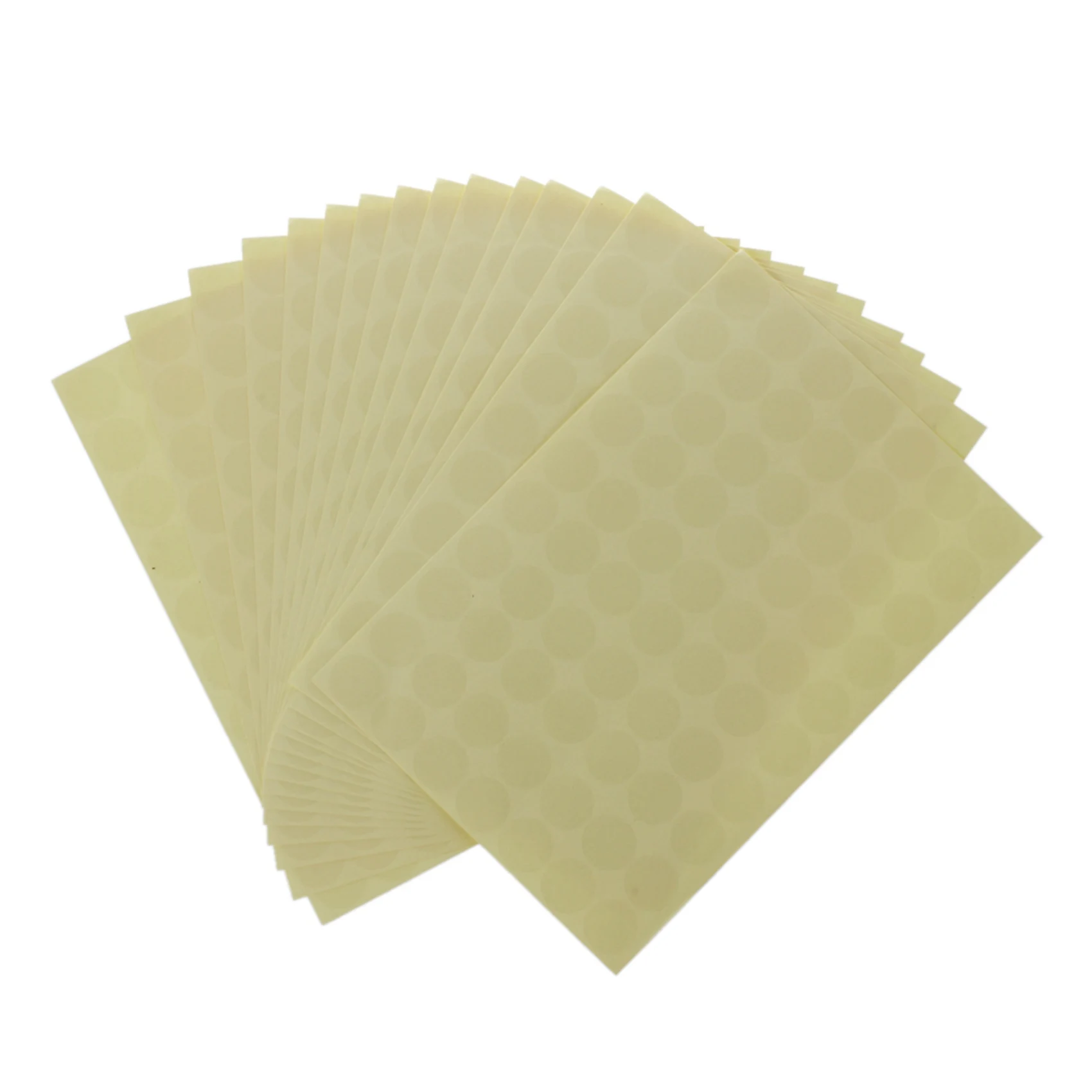 5250 Crystal Clear Round Stickers 19Mm Stick Adhesive Seal Label