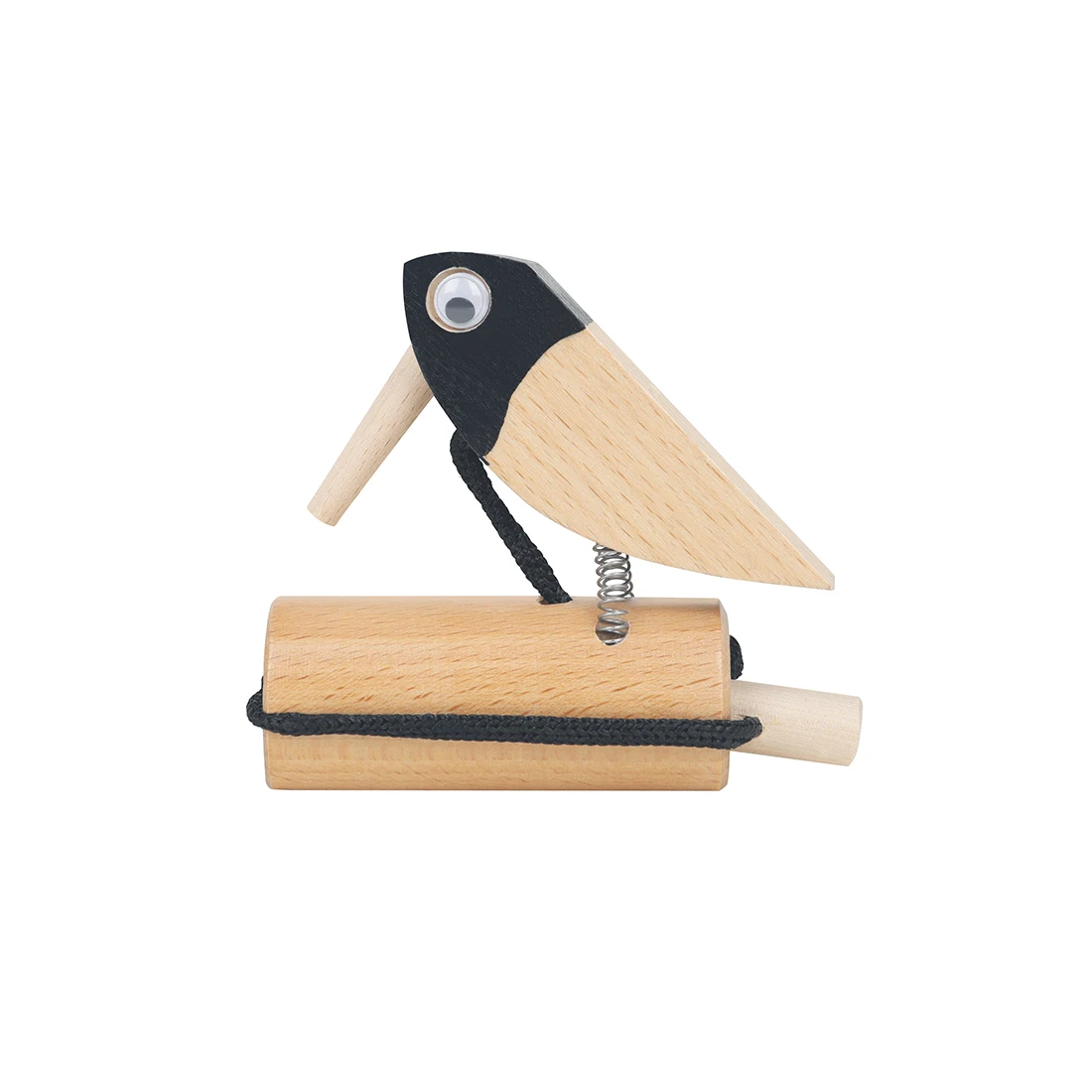 Orff Birdsong Early Childhood Education Enlightenment Sound Effect Musical Instrument Woodpecker Baby Child Toys Christmas Gift