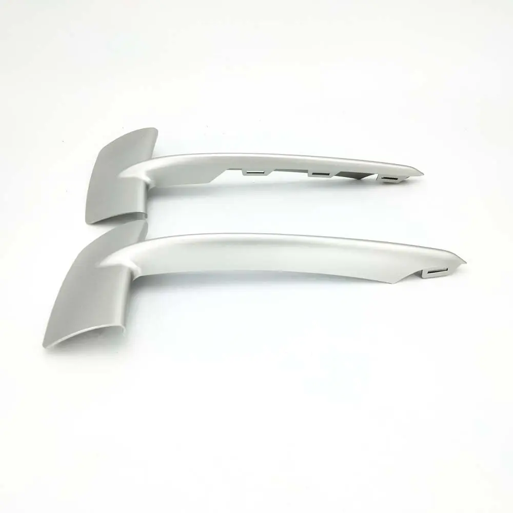 زوج المصد الأمامي شواء مصبغة مجموعة صب لسيارات BMW X5 F15 2014-2017 فضي