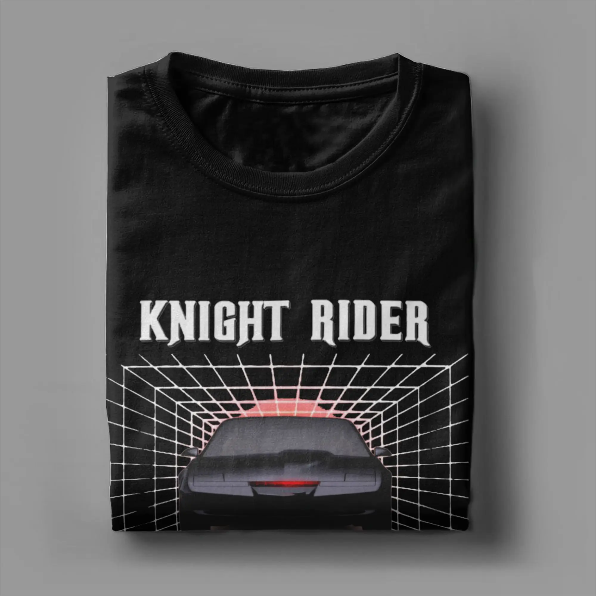 Hip Hop K2000 Knight Rider KITT T Shirt Men's Cotton Short Sleeve  O-neck Summer Clothing - view 4
