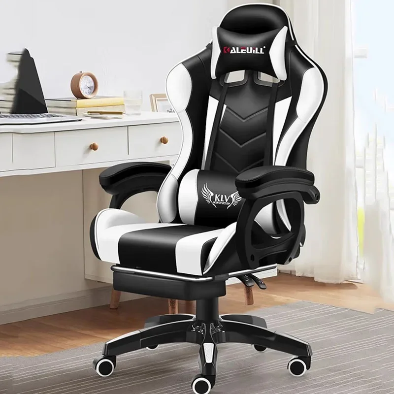 

Ergonomic Gaming Chair High Back Reclining Racing Office Computer Chair with Footrest for Home Game Room and Esports