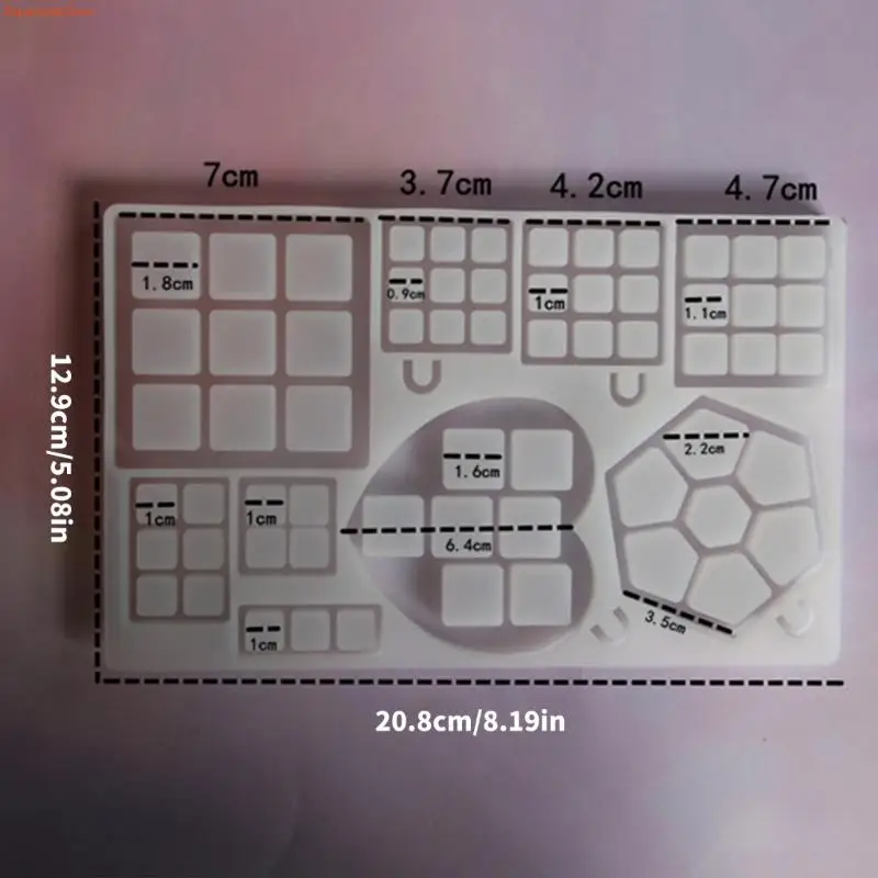 Q5WE Safe Silicone Mini Mold Create Detailed Resin Crafts Mold For Handmade Jewelry And Decorative Displays