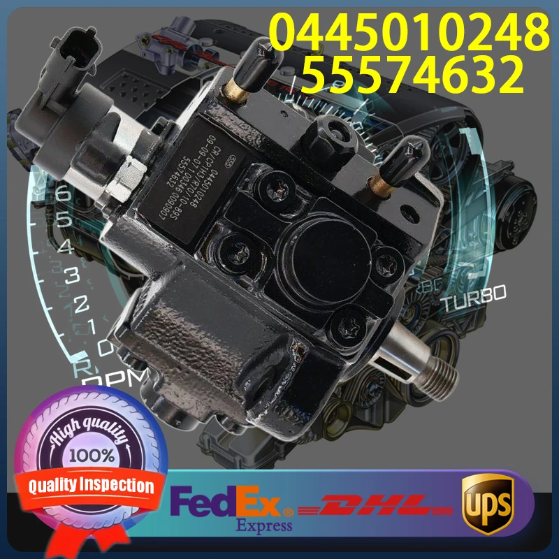 

0445010248 CP1 Common Rail Fuel Injection Pump 55574632 for Chevrolet Opel Vauxhall Astra Cascada Insignia Signum 2.0CDTi Engine