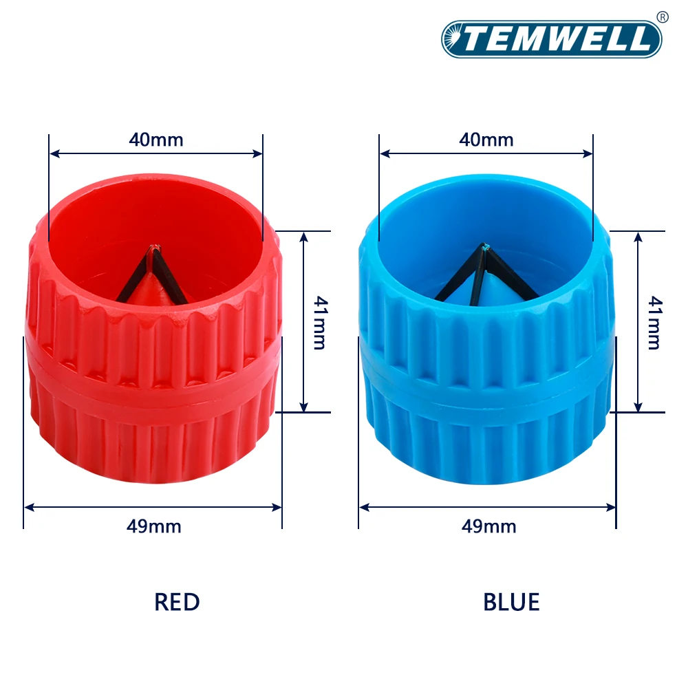 Inner-Outer Reamer Pipe Tube Deburring Tubing Chamfer Tool for PVC PPR Copper Brass Aluminum TIG MIG Plasma Cutter Welding
