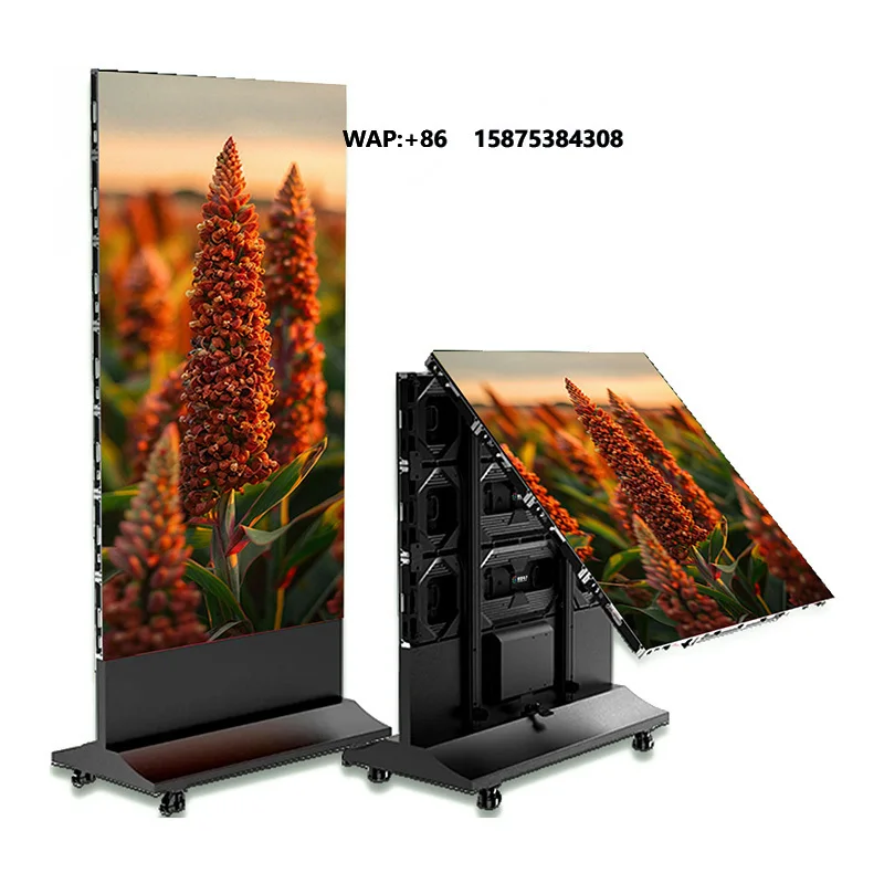 Double-sided Poster Led Display Screen 4K High-definition Floor-standing Touch Network Publicity Screen Digital Signage