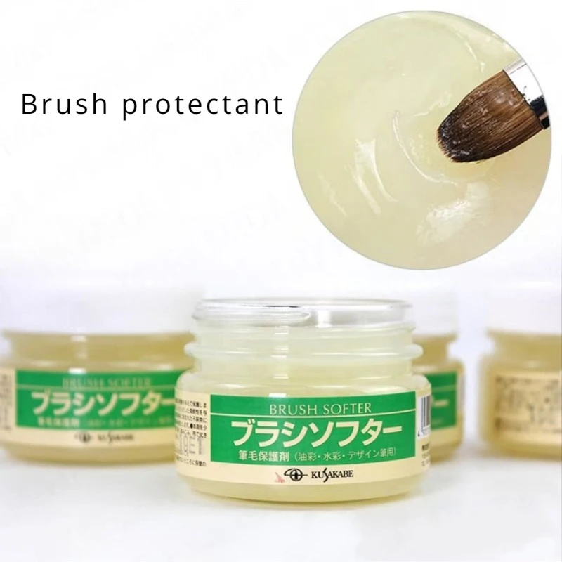 100ml Brush Head Repair Care Cream Protectant Brush Cleaning Supplies Art Watercolor/oil Paint Brush Wash Liquid Art Supplies