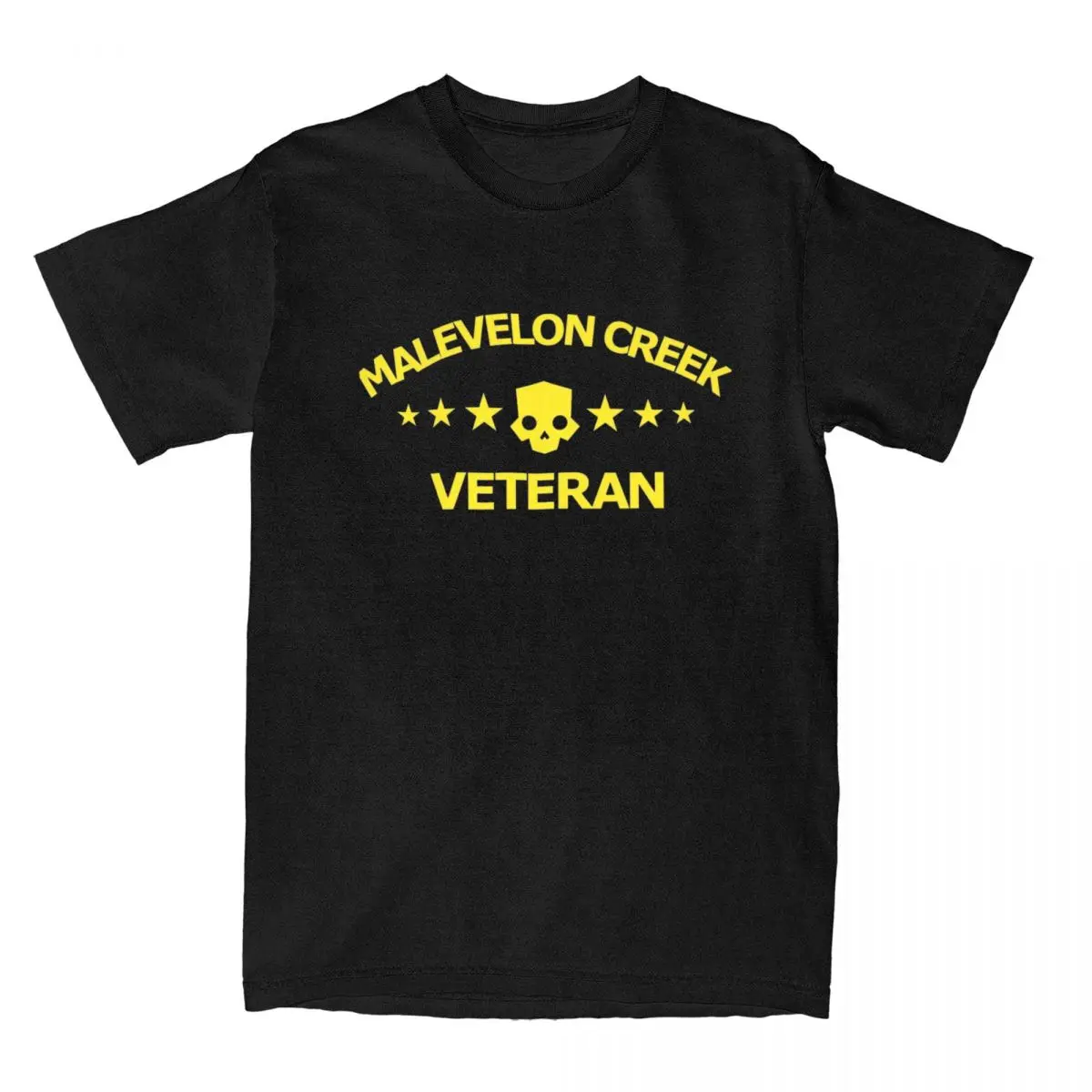 Helldivers 2 Malevelon Creek Veteran T-Shirts Women Men Vintage Pure Cotton Tee Shirt Short Sleeve T Shirt Party Clothing Tops