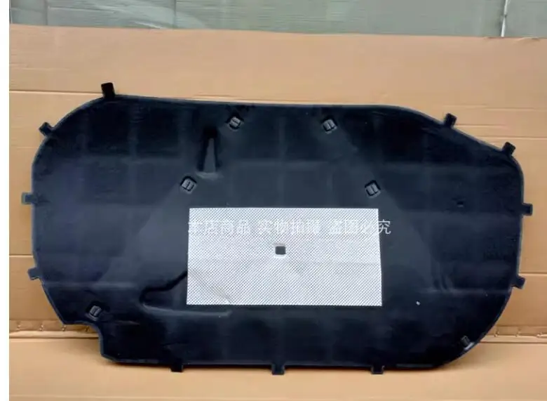 for  Volkswagen scirocco   2009 -2017 Car Heat Sound Insulation Cotton Front Hood Engine Firewall Mat Pad Cover Noise Deadener