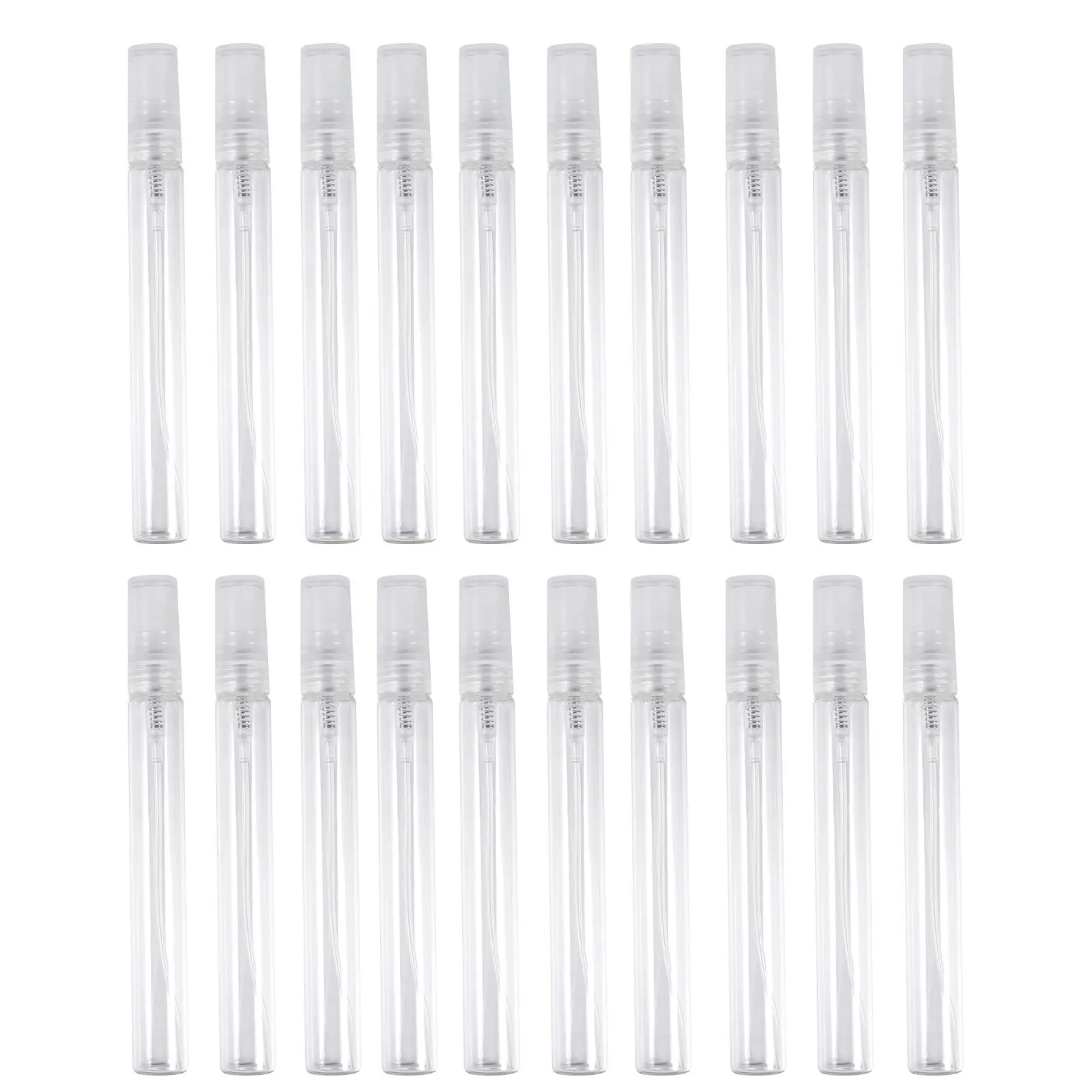 

36Pcs Glass Spray Bottles Refillable Mini Perfume Atomizer Portable Travel Container Clear Durable Perfume