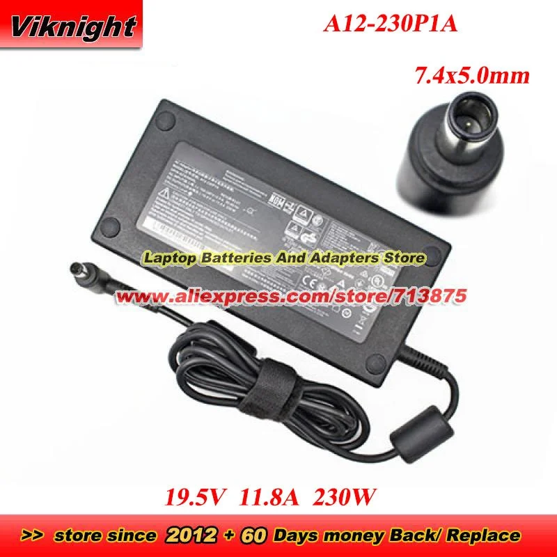 Genuine For Chicony A12-230P1A AC Adapter 19.5V 11.8A 230W for CLEVO P671HS-G P651HS-G for ACER PREDATOR G9-593 G9-793 17 GX-791