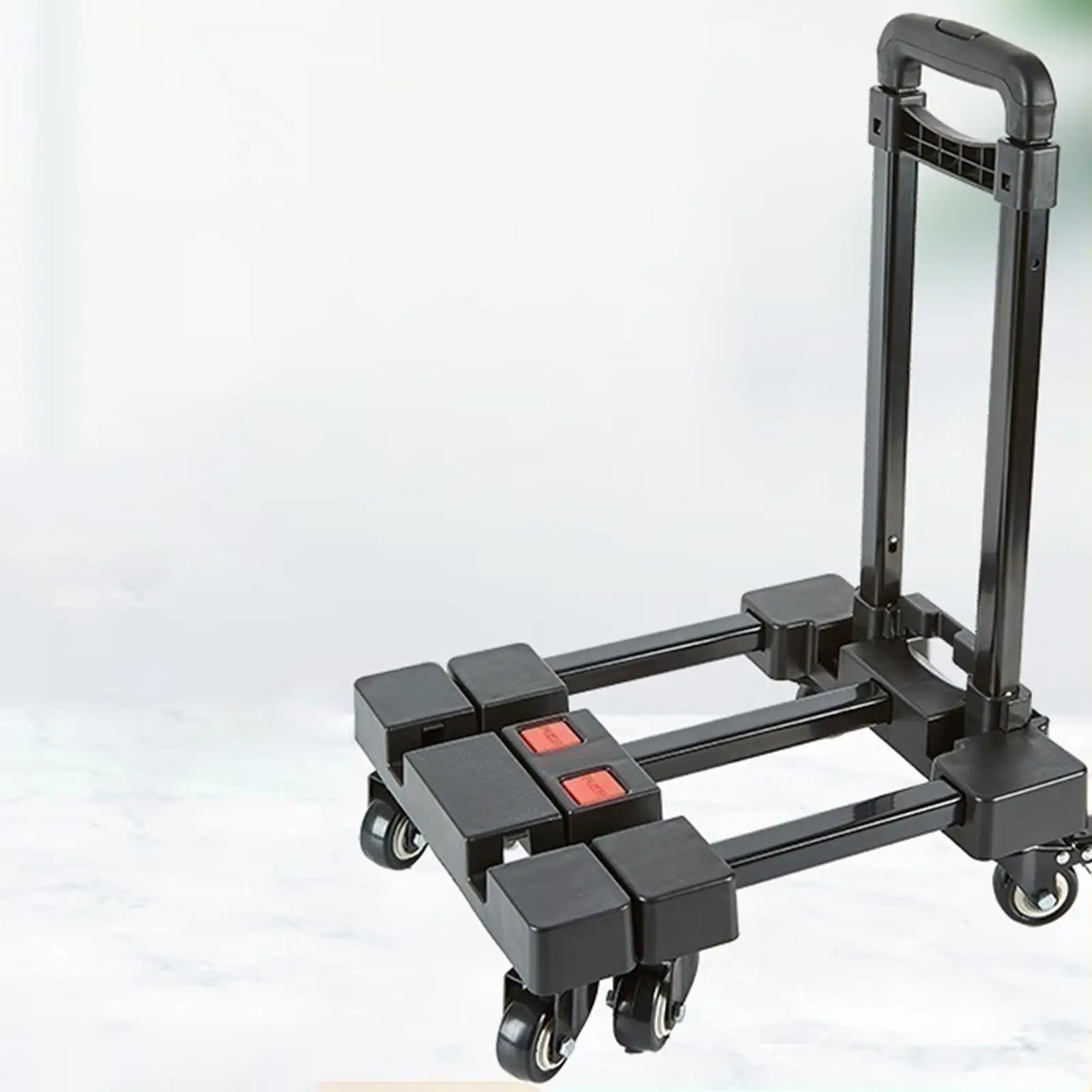 Folding Hand Truck Collapsible Luggage Trolley for Moving Delivery