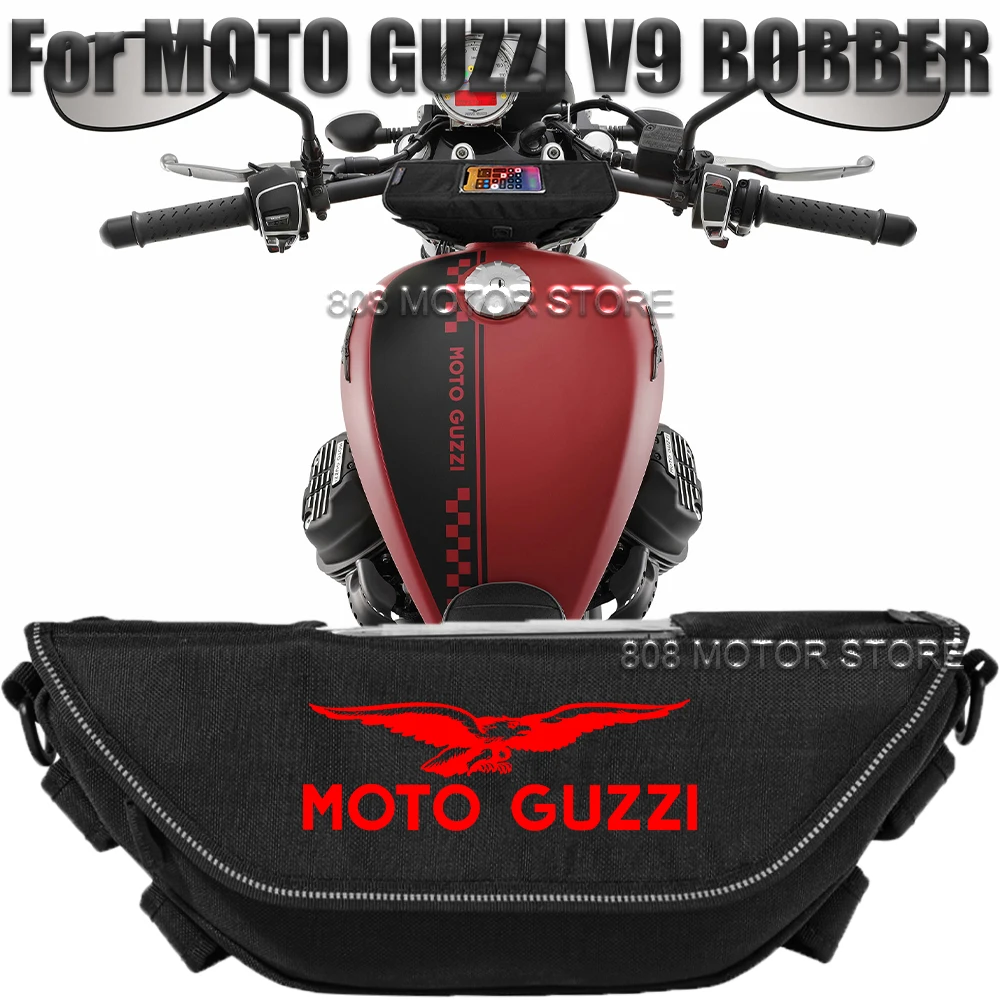 

For Moto Guzzi v9 bobber Motorcycle accessories tools bag Waterproof And Dustproof Convenient travel handlebar bag