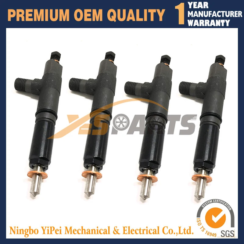 

4PCS Fuel Injector 1G796-53000 1G796-53001 1G796-53002 for KUBOTA V2203 V2403 Direct injection