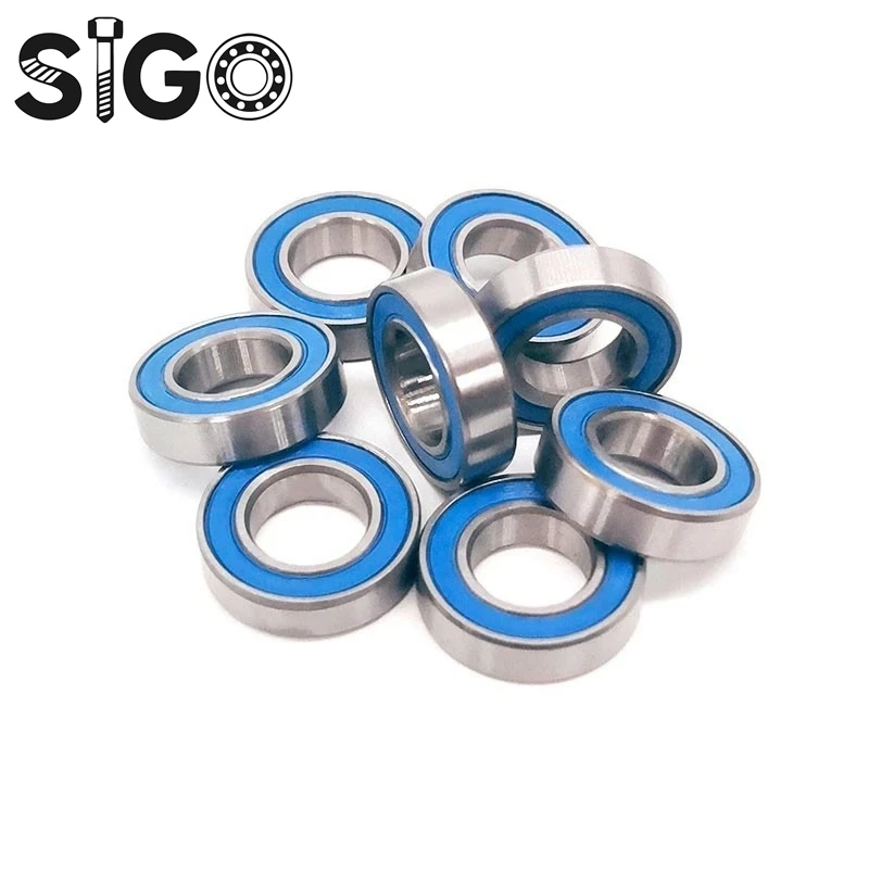 6800RS تحمل 2 قطعة 10x19x5 ملليمتر ABEC-7 هواية الكهربائية RC سيارة شاحنة 6800 RS 2RS الكرات 6800-2RS الأزرق مختومة