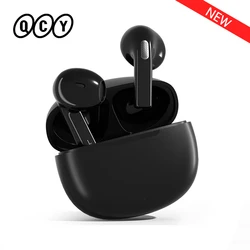 QCY T20 Wireless Earphones Bluetooth 5.3 Headphones 4 Microphones ENC HD Call Headset Semi in ear TWS Earbuds 68ms Low Latency