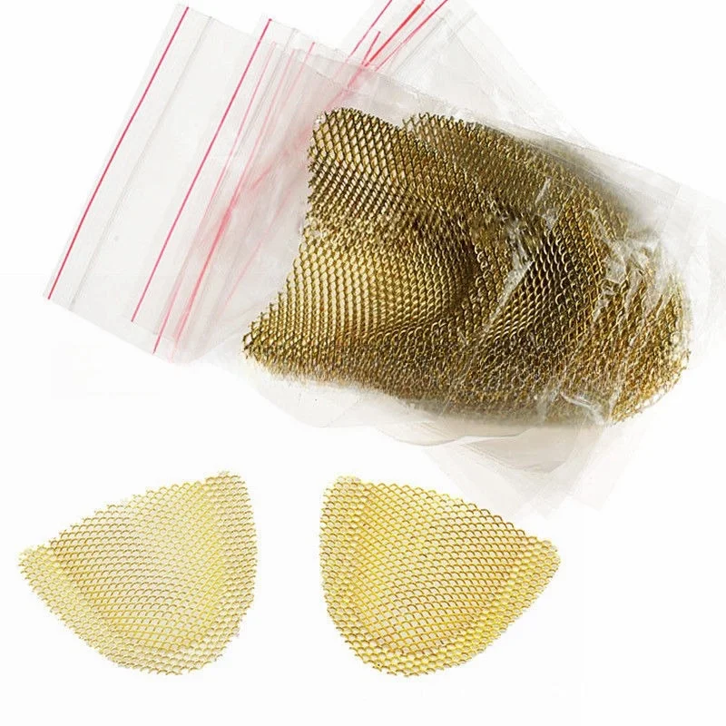 3 PCS Dental Metal Reinforcement Mesh Denture Processing Sturdy Mesh Dental Materials For Upper And Lower Oral Cavity