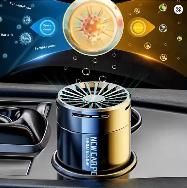 Long-Lasting Car Solid Air Freshener, Natural Plant Extract Auto Fragrance, Stylish Car Interior Accessory to Refresh Car Air
