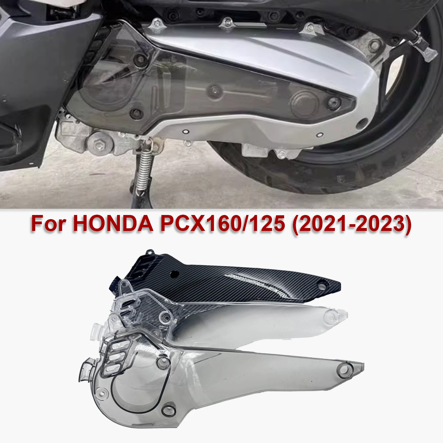 

For HONDA PCX160 PCX125 Engine protective cover PCX160 Accessories PCX125 Accessories Honda Left Air Intake Cover Decoration