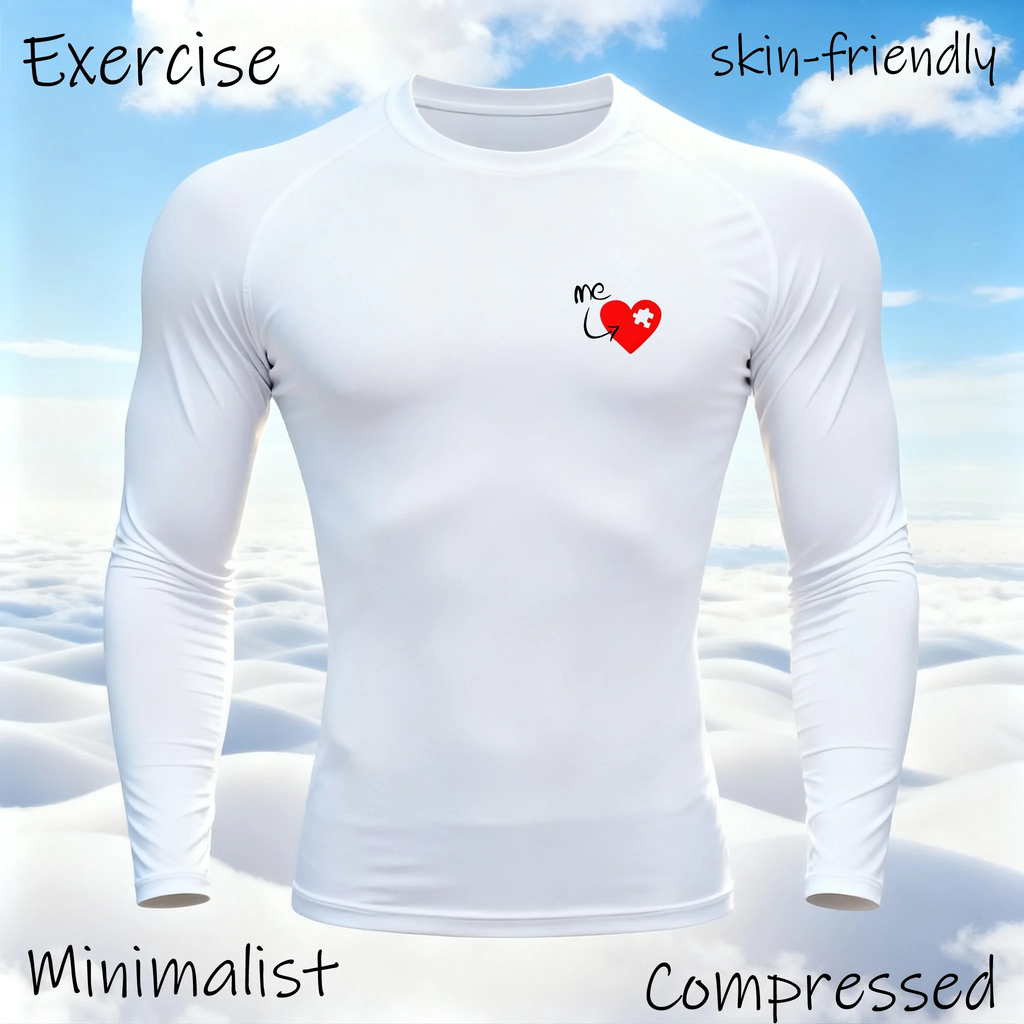 

Новая мужская спортивная футболка, быстросохнущая рубашка для бодибилдинга, бега, компрессионный топ с длинными рукавами, спортивная футболка, мужская плотная рашгард для фитнеса