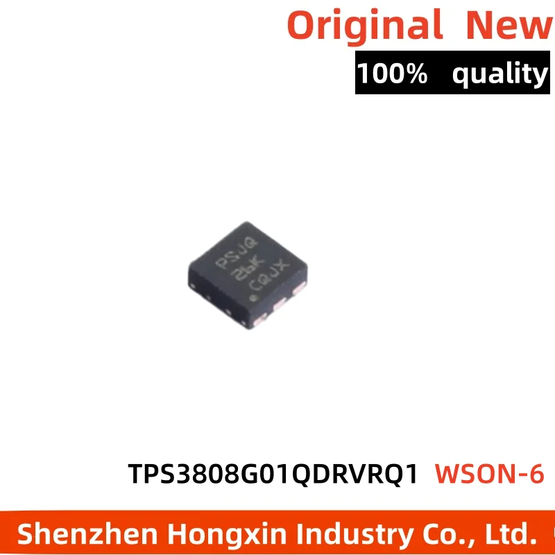 1 piece Monitoring and Reset Chip TPS3808G01QDRVRQ1 Package WSON-6 Power Monitoring Chip IC