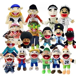 30/60cm Jeffy Hand Puppet Plush Children Soft Doll Talk Show Party Props Christmas Doll Plush Toys Puppet Kids Gift