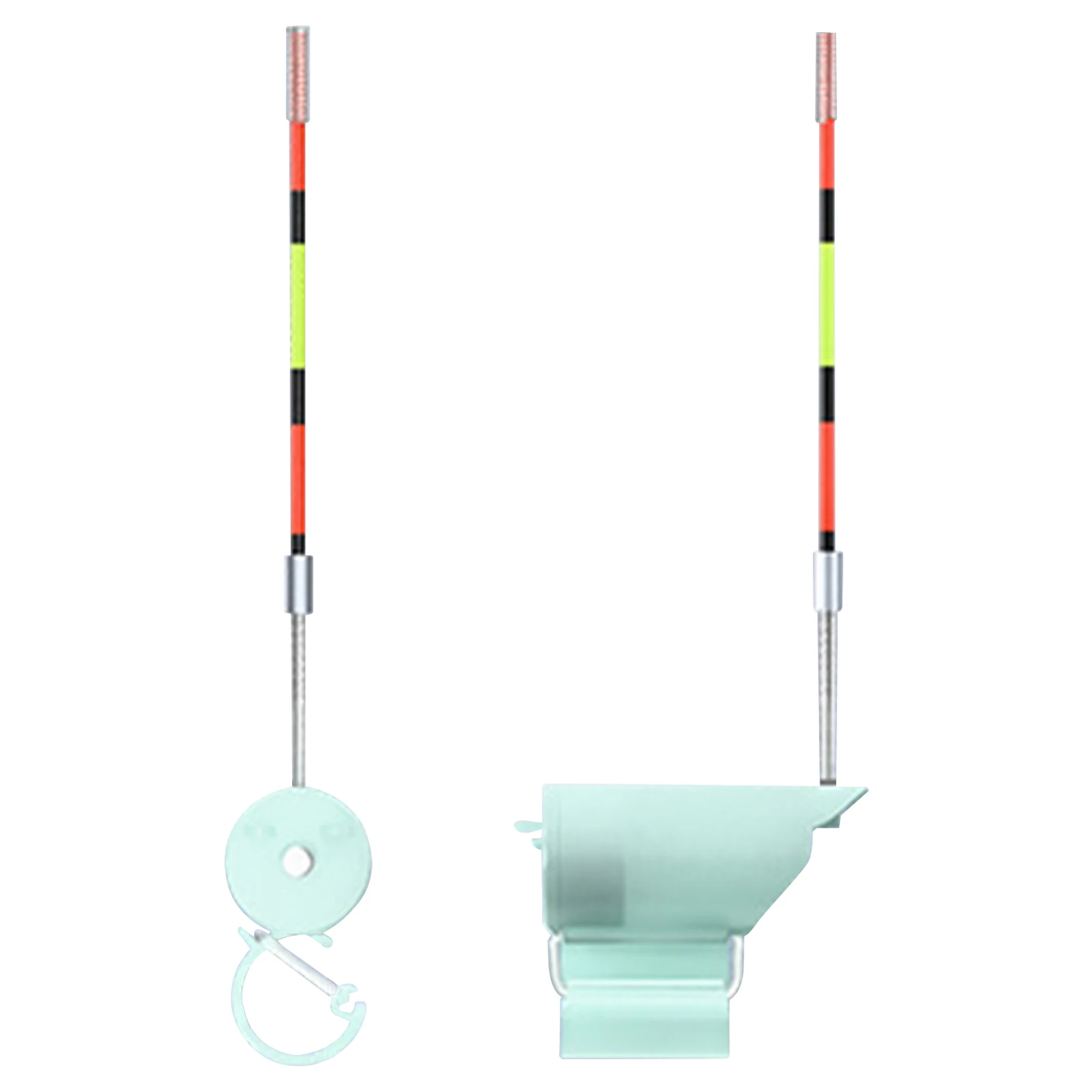 Night Fishing Rod Bite Indicator High Sensitivity Rod Tip Detection Bite Alert with LED Lights & Sound Waterproof Sea Lake Gear