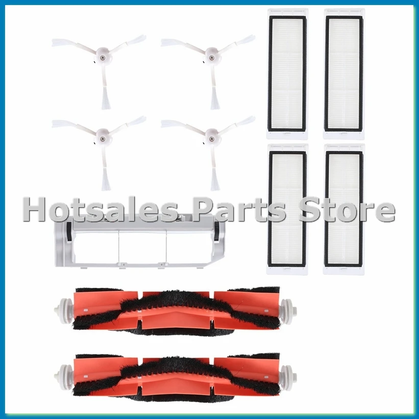 

For Mi Robot Vacuum Cleaner 1 / 1S SDJQR01RR SDJQR02RR SDJQR03RR for S502-00 S5 Max S6 Main Side Brush Parts-ABRM