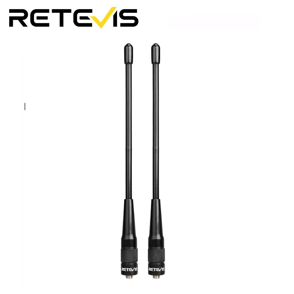 Retevis RHD-701 VHF UHF Walkie Talkie Antenna SMA-F Female For Kenwood Baofeng UV-5R Bf-888S For TYT Quansheng UV K5 K6 UV K58