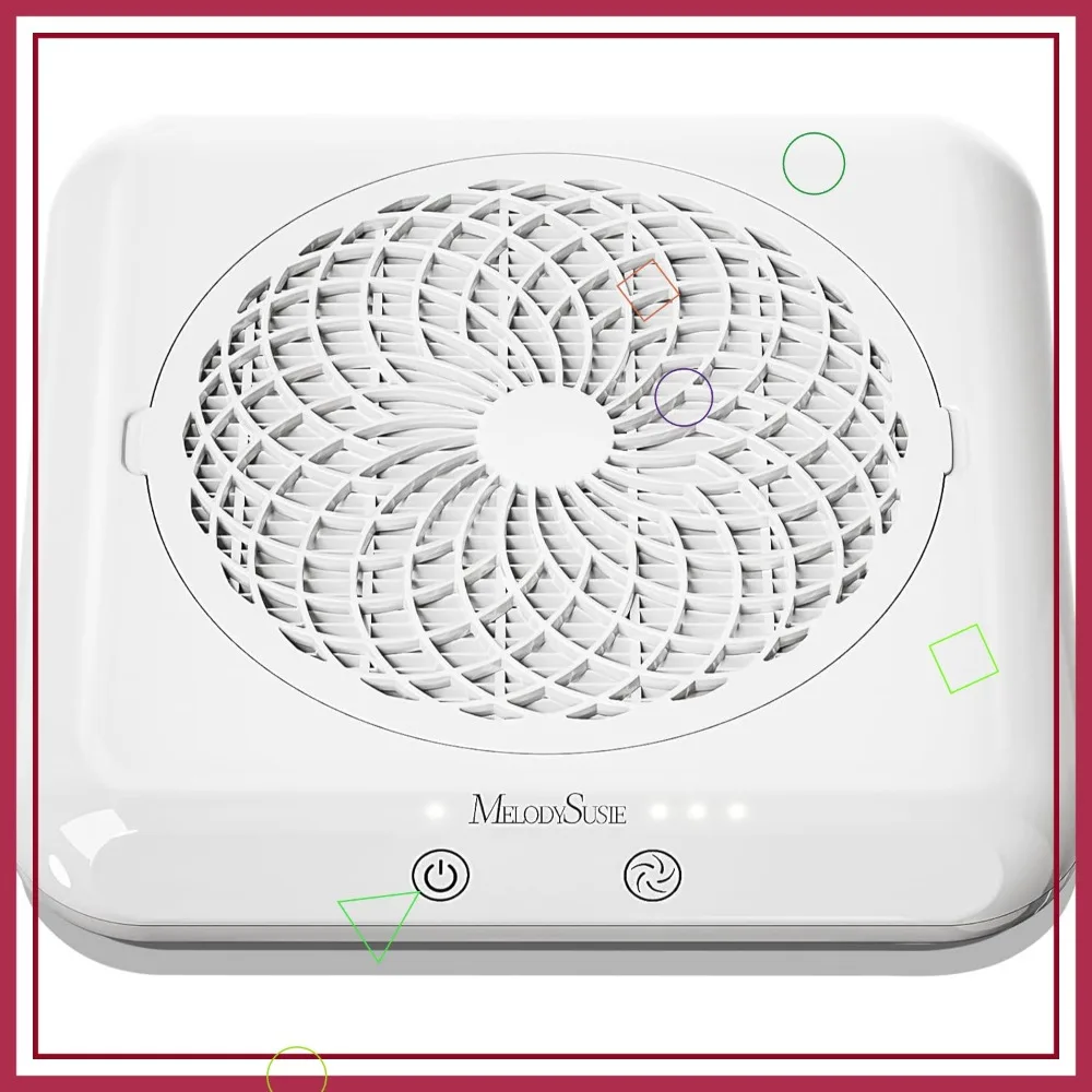 

Профессиональный пылесборник для маникюра с максимальной мощностью всасывания, вентилятором 4500 об/мин, 3 режимами и сенсорным управлением для использования в салонах