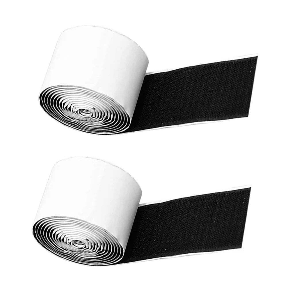 2 لفات دواسة تصاعد الشريط هوك حلقة الشريط للجيتار الكهربائي Pedalboard دائم كوتابل لاصق الربط ملحق أداة