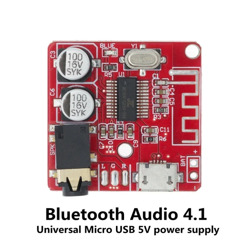 DIY Bluetooth Audio Receiver board Bluetooth 4.0 4.1 4.2 5.0 MP3 Lossless Decoder Board Wireless Stereo Music Module 3.7-5V image 5