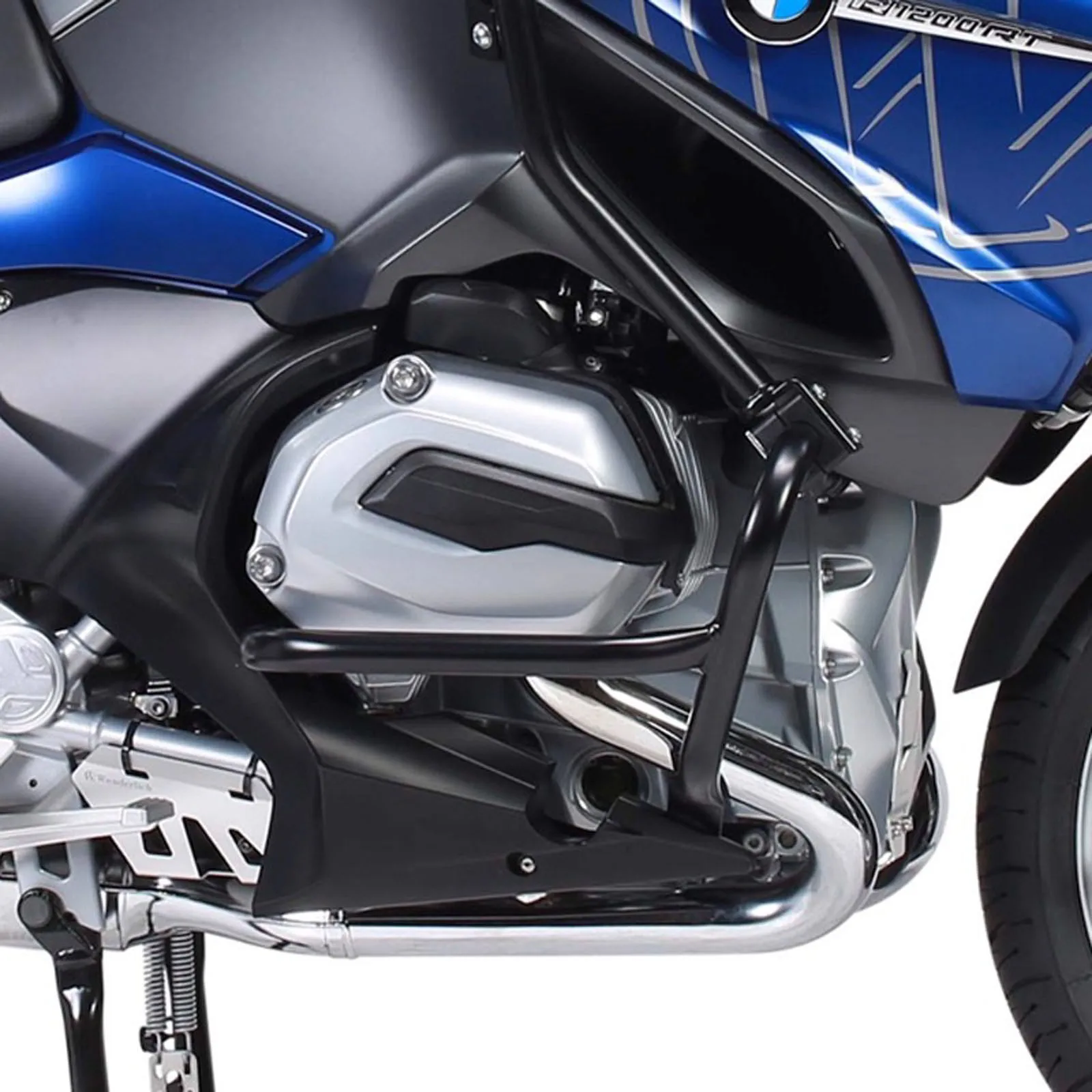 

Front + Rear Engine Guard Crash Bars Protector For BMW R1200RT 2014 2015 2016 2017 2018