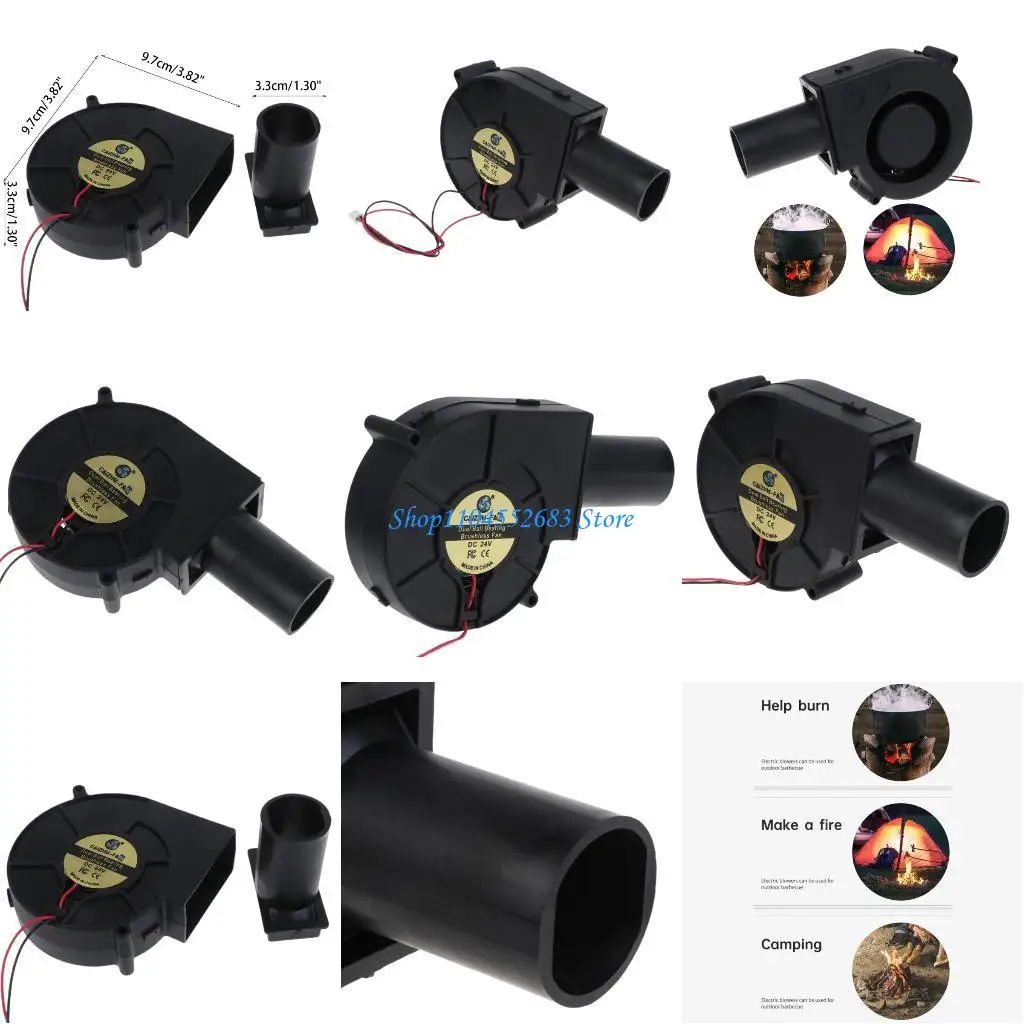 

Y6GD BBQ Fean 97 мм Air Blower 5V 12 В 24 В.