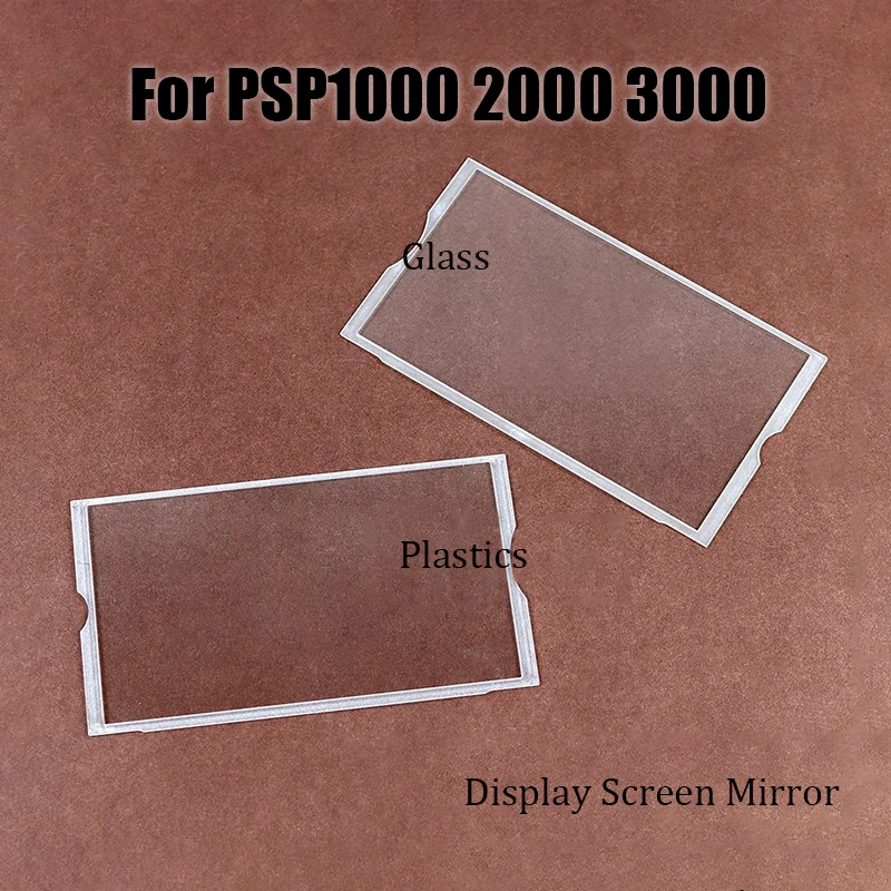 

YUXI 1PC For PSP1000 2000 3000 LCD Screen Display Plastic Cover Len Panel for PSP Console Front Shell Cover Glass Len