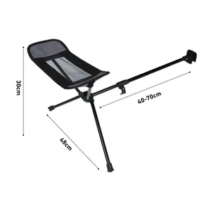 Westune Universal Camping Chair Pé REST FLUPBE FOTTRET FISSIONABE 8 Hauptverkaufslagerstühle - №7