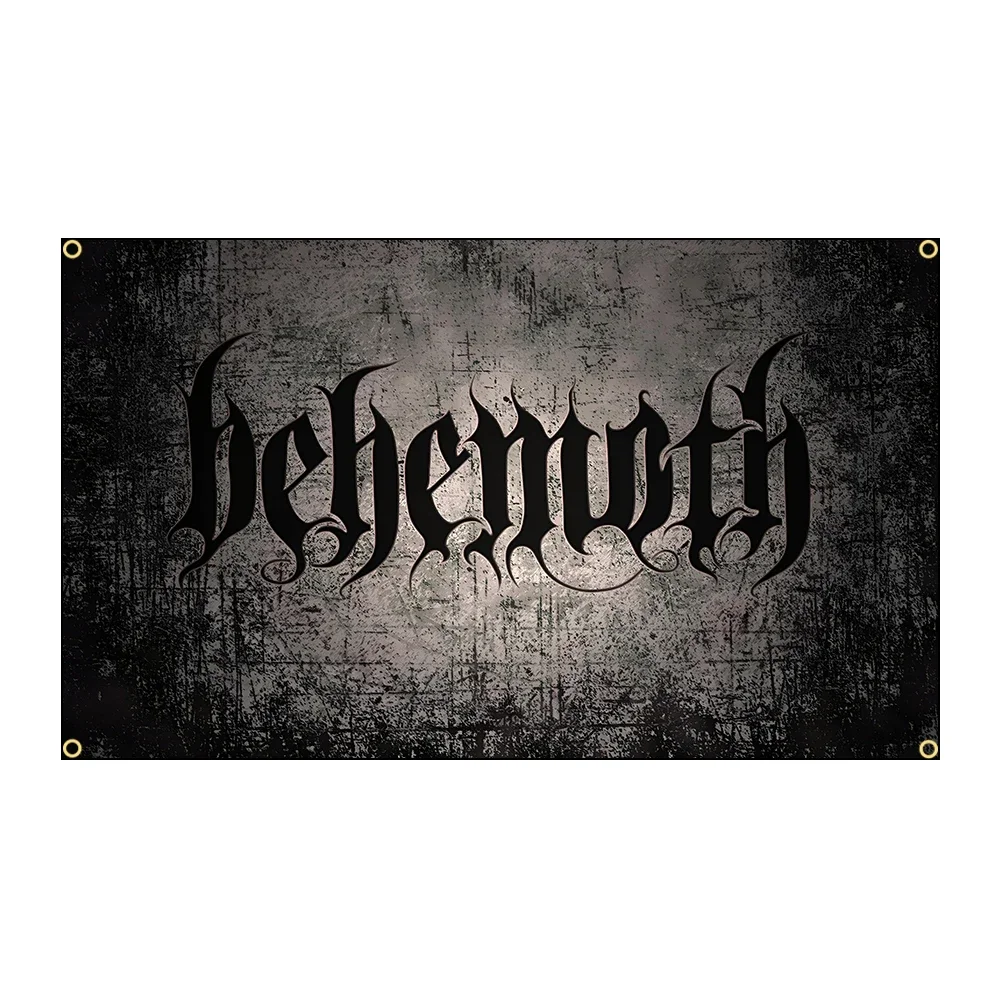 90x150cm 3X5FT b-Behemoths Heavy Rock Band Flags Polyester Printed Banner For Decoration