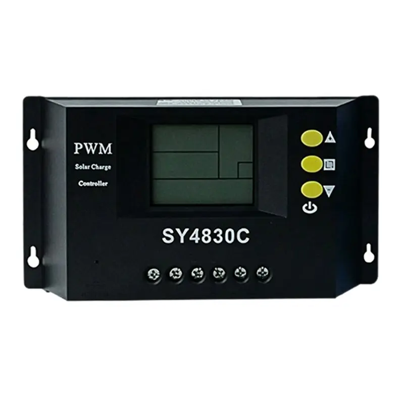 AB66-Solar Controller 12V/24V/36V/48V Universal LCD Display For Photovoltaic Charging For Lithium Battery Chargers