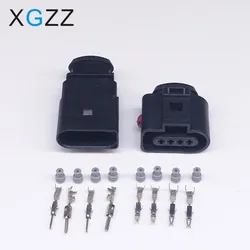 XG7045A-1.5-21/21 1J0973804 1J0973704 Female  Male 1.5mm Auto Temp Sensor Plug Deflation Valve Plug Waterproof Connector For VW