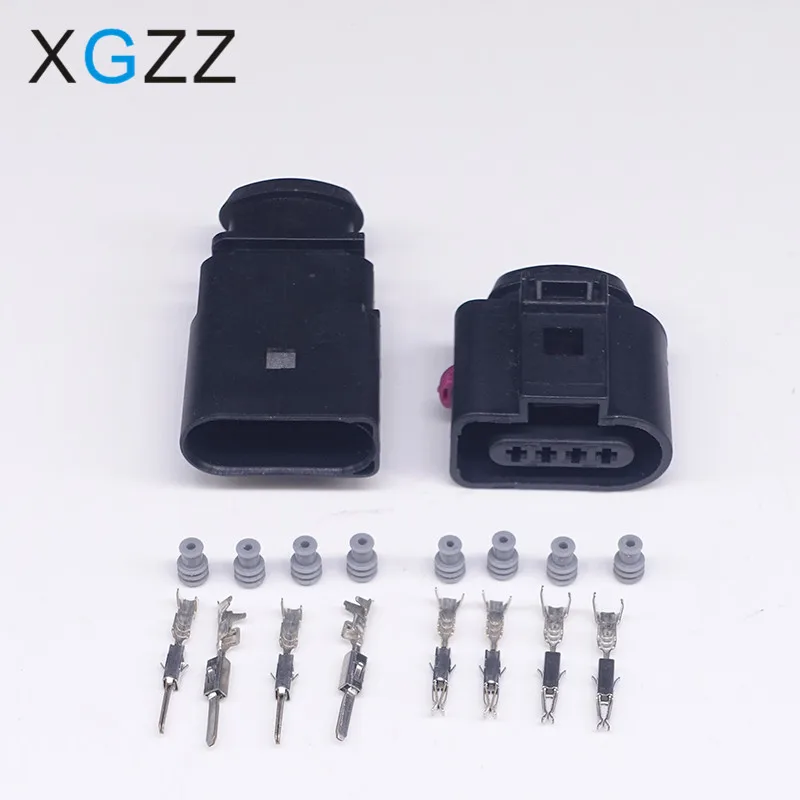 XG7045A-1.5-21/21 1J0973804 1J0973704 Female  Male 1.5mm Auto Temp Sensor Plug Deflation Valve Plug Waterproof Connector For VW