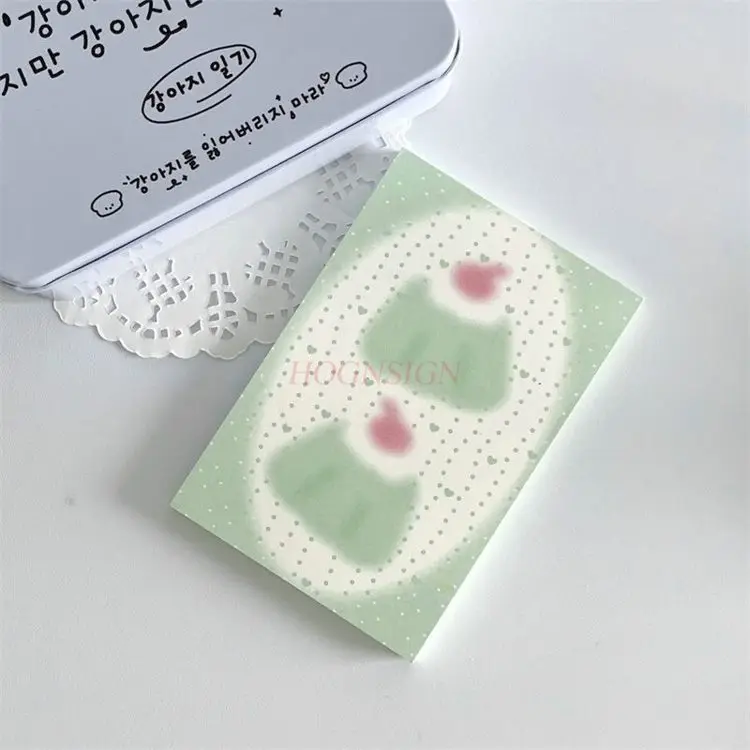1 libro Lindo cuaderno pegajoso y rasgable, libro de material de cuaderno de alto valor para estudiantes