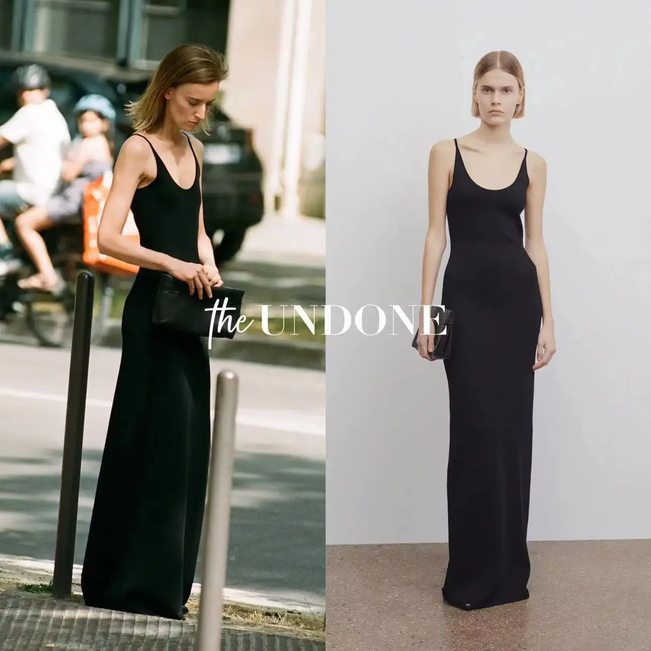 

Brand TR 2024 Summer New Draping Ice Silk Slip Dress Women Elegant Thin Fashion All-Matching Long Dress