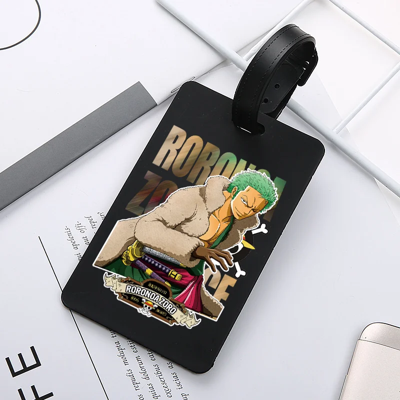 قطعة واحدة علامة الأمتعة حقيبة معرف عنوان اسم حامل الكرتون تحديد التسمية أنيمي الأمتعة العلامة مكافحة خسر إكسسوارات السفر #6