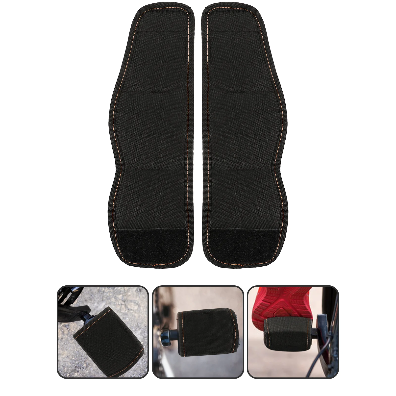 

Nylon Pedal Straps for Bicycles Footrest Protectors Bike Pedal Cover Sticky Strap Design Wear Resistant Tear Strength Suitable