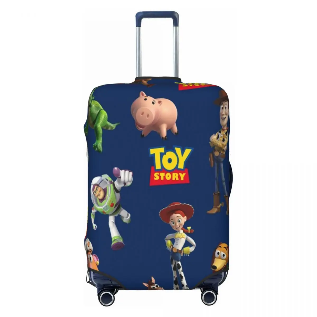 

Custom Toy Story Cartoon Travel Luggage Cover Elastic Suitcase Cover Protector Fit 18-32 Inch